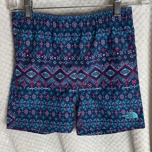 The North Face girls amphibious water Shorts - Blue and Pink